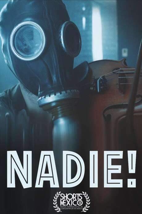    In a post-apocalyptic future, the last survivor on earth tries desperately to contact someone else using an old telephone while confined in a small room.  